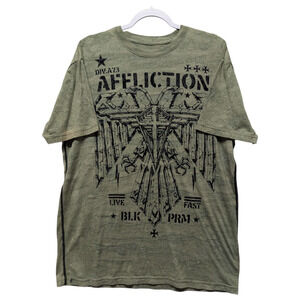Y2K Affliction DIV A73 T shirt